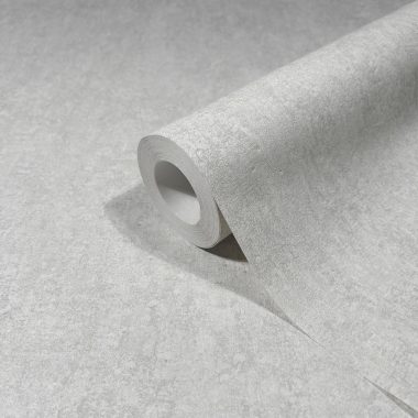 Világos szürke beton hatású modern vinyl tapéta