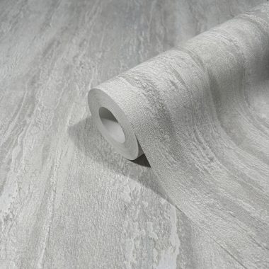   Meleg szürke és bézs színű márvány jellegű csíkos mintás natur vinyl tapéta gyöngyház fénnyel