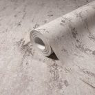 Enyhén mályvás színű beton hatású modern foltos vinyl tapéta