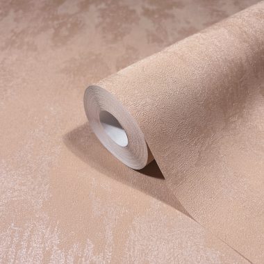 Lazac színű fémes, enyhén antikolt modern vinyl tapéta