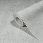 Világos szürke alapon gyöngyház színű beton hatású modern foltos vinyl tapéta