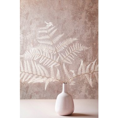   Enyhén mályvás pezsgő színű fémes, enyhén antikolt modern vinyl tapéta