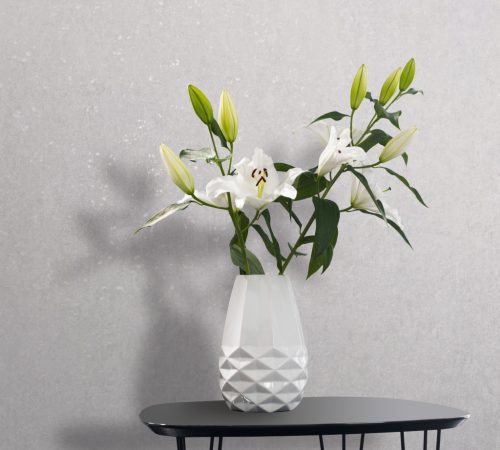 Fehér beton hatású modern vinyl tapéta