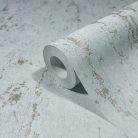 Vilgoskék alapon pezsgő színű beton hatású modern foltos vinyl tapéta