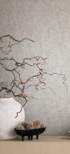 Szürke beton hatású modern vinyl tapéta