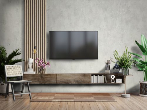 Fehér alapon ezüst foltos antikolt fémes betonos hatású vinyl tapéta