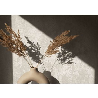   Fémes  fehér betonhatású modern strukturált  vinyl dekor tapéta