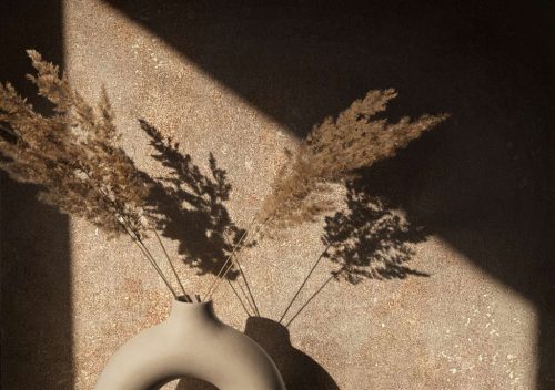 Rozsda, bronz és arany foltos antikolt fémes betonos hatású vinyl tapéta