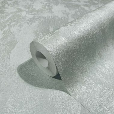   Halvány kék antikolt, foltos, fémes hatású vinyl dekor tapéta