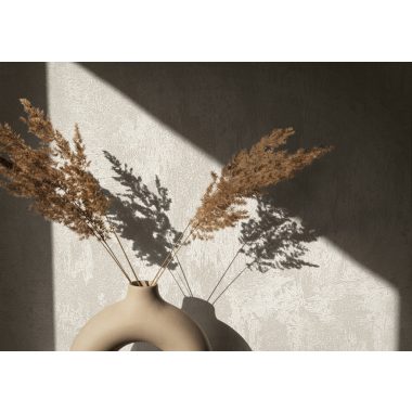   Hófehér  gyöngyház fényű enyhén antikolt modern vinyl tapéta