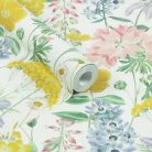   Színes, bohém stíusú tapéta a tavaszi rét virágaival