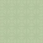 Vintage virágos csempe mintás tapéta zsályazöld színben