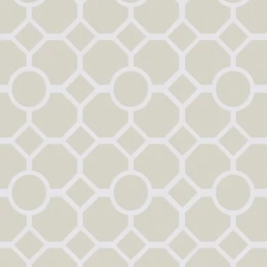 Klasszikus artdeco stílusú tapéta bézs színben