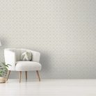 Klasszikus artdeco stílusú tapéta bézs színben