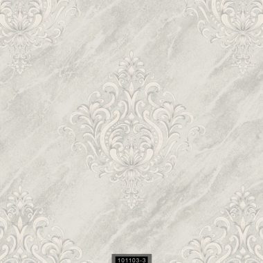 Szürke Barokk Vlies Tapéta 