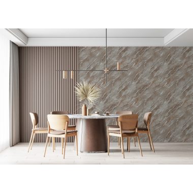 Fehér Márvány Vlies Tapéta 