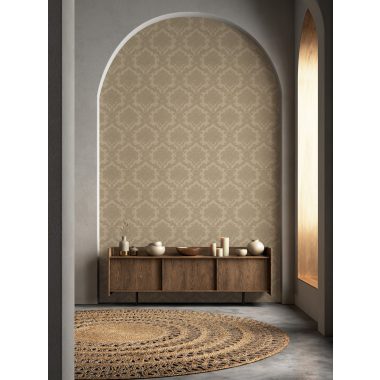 Ezüst Barokk Vlies Tapéta 