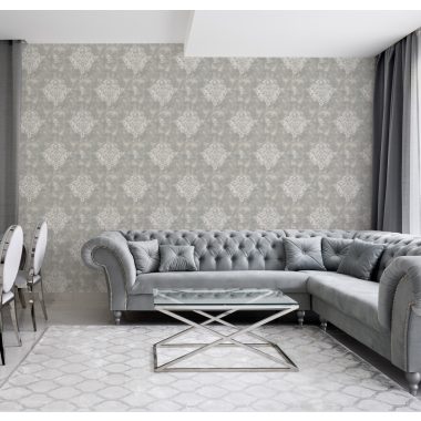 Bézs Barokk Vlies Tapéta 