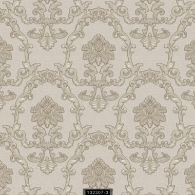 Bézs Barokk Vlies Tapéta 