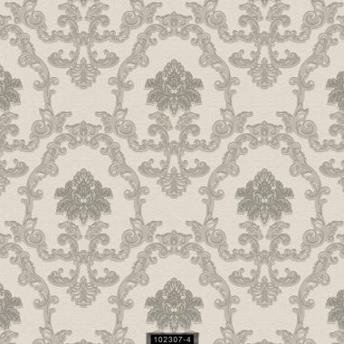 Szürke Barokk Vlies Tapéta 