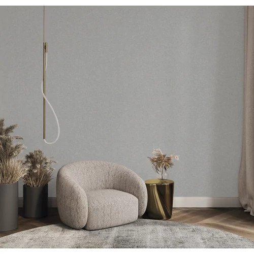 Bézs alapon gyöngyházas antikolt hatású geometrikus karcolt tapéta