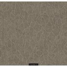 Fémes hatású csillogós barna beton alapon modern ezüst absztrakt mintás vinyl tapéta