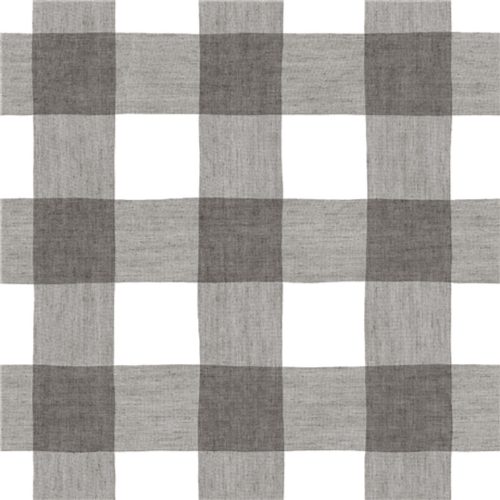 Fekete fehér kockás geometrikus vlies dekor tapéta 