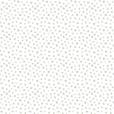 Fehér Virág Vlies Tapéta 