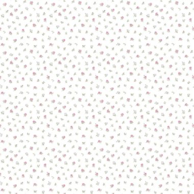 Fehér Virág Vlies Tapéta 