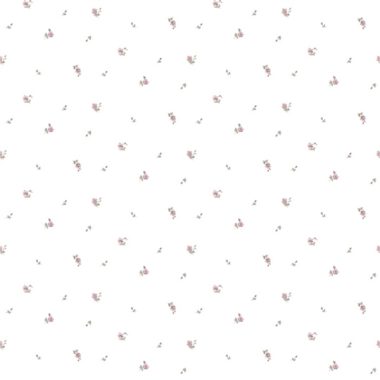 Fehér Virág Vlies Tapéta 