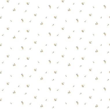 Fehér Virág Vlies Tapéta 