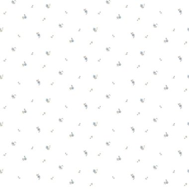 Fehér Virág Vlies Tapéta 