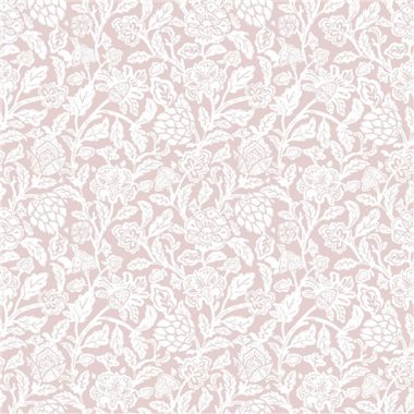 Rózsaszín Virág Vlies Tapéta 