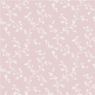 Rózsaszín Virág Vlies Tapéta 