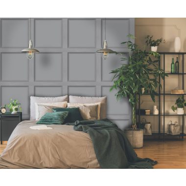 Szürke Naturál Papír Tapéta 