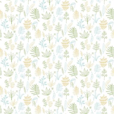 Fehér Gyerek Vlies Tapéta 