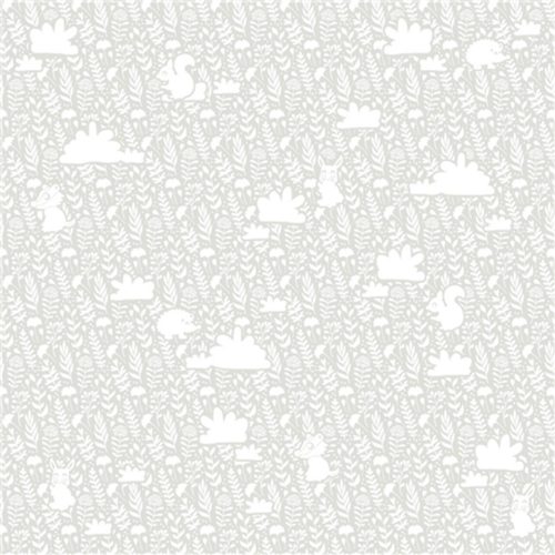 Szürke Gyerek Vlies Tapéta 