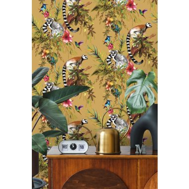 Sárga Állat Papír Tapéta 