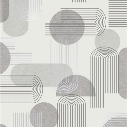 Szürke Geometrikus Papír Tapéta 
