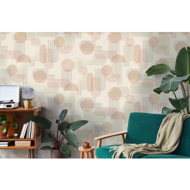 Kék Egyszínű Vlies Tapéta 