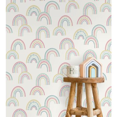 Szürke Gyerek Papír Tapéta 