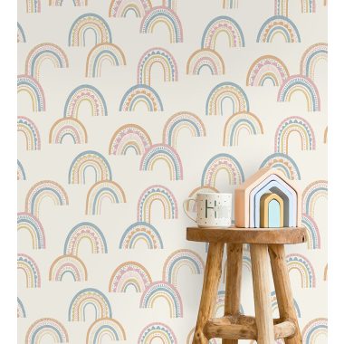 Szürke Gyerek Papír Tapéta 