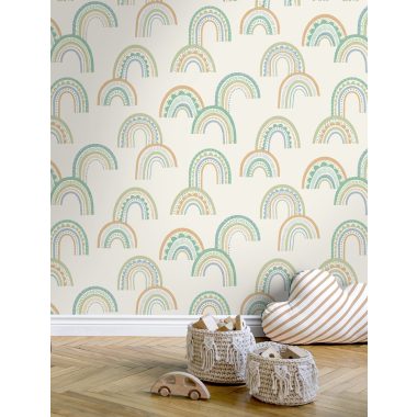 Szürke Gyerek Papír Tapéta 