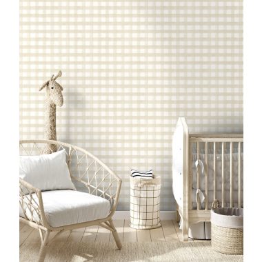 Bézs Gyerek Papír Tapéta 