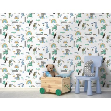 Fehér Gyerek Papír Tapéta 