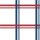 Fehér Geometrikus Vlies Tapéta 