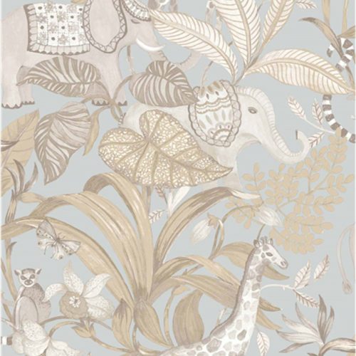 Szürke Állat Vlies Tapéta 