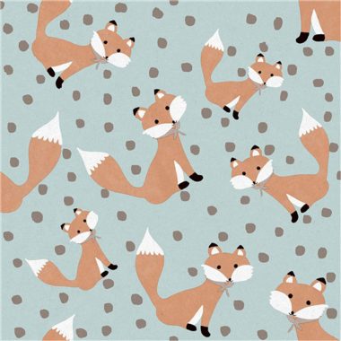 Kék Állat Vlies Tapéta 