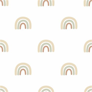 Fehér Gyerek Vlies Tapéta 