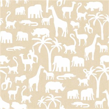 Bézs Állat Vlies Tapéta 